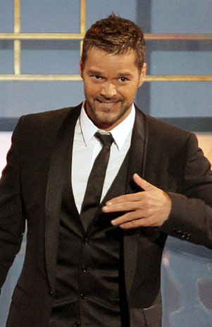 Decae imagen de Ricky Martin