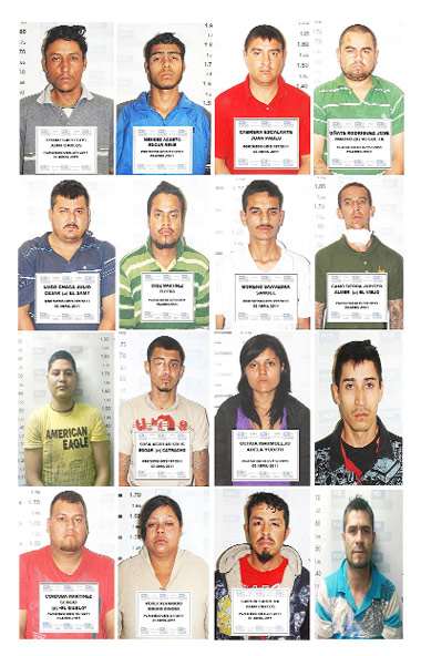 DETIENEN A 16 PRESUNTOS AUTORES DE LA MASACRE DE SAN FERNANDO-FOTOS
