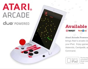 ATARI LANZA JOYSTICK PARA JUGAR CON EL IPAD