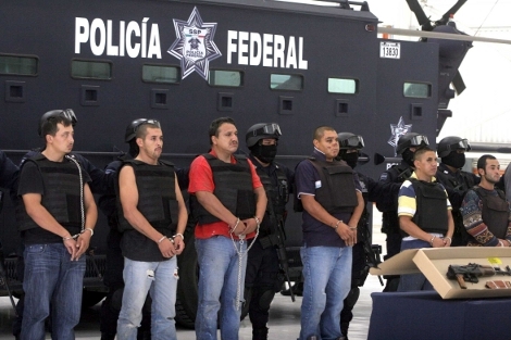 DETIENEN A OCHO 'CABALLEROS TEMPLARIOS' EN MICHOAC�N