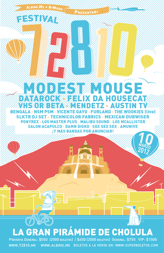 CARTEL DEL FESTIVAL 72810 EN PUEBLA