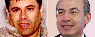 FELIPE CALDER�N SABE DONDE EST� EL CHAPO GUZM�N