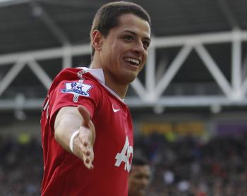 JAVIER 'CHICHARITO' HERN�NDEZ AL REAL MADRID