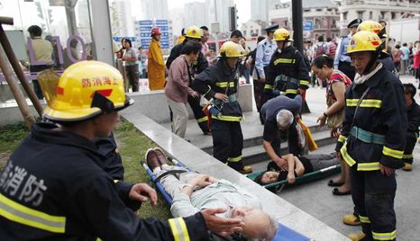 MAS DE 200 HERIDOS EN CHINA POR CHOQUE DE TRENES SUBTERR�NEOS