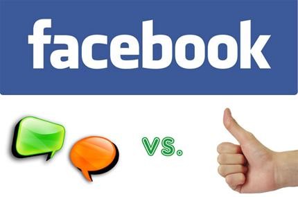 �QU� VALE M�S, UN 'ME GUSTA' O LOS COMENTARIOS?