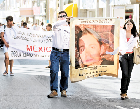 AUMENTA 1000% DESAPARECIDOS EN COAHUILA
