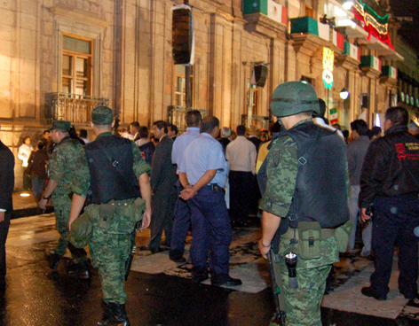 ALERTA EN TODO EL PA�S POR POSIBLES ATAQUES NARCOS POR D�A DE LA INDEPENDENCIA
