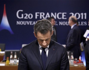 CUMBRE DE G20 EN CANNES BUSCA HACER FRENTE A CRISIS DE LA UE