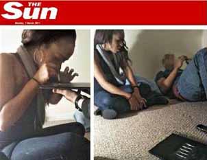 FOTOS DE LA HIJA DE WHITNEY HOUSTON CONSUMIENDO COCA�NA
