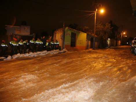 UNA MENOR MUERTA POR LAS LLUVIAS EN EDOMEX