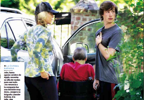 LOS �LTIMOS MOMENTOS DE STEVE JOBS CON SU FAMILIA-FOTOS