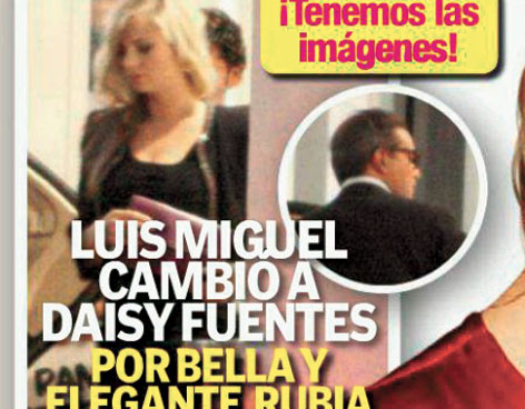 LUIS MIGUEL DE FIESTA EN MIAMI CON BELLA RUBIA
