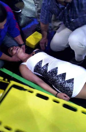 LAURA G SUFRE TR�GICO ACCIDENTE