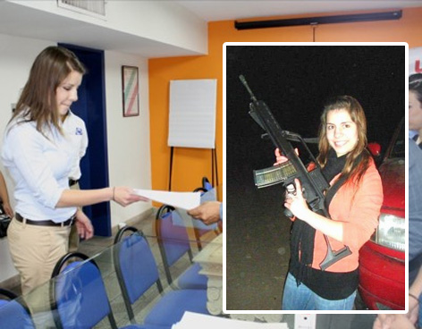 L�DER JUVENIL DEL PAN SE DISCULPA POR FOTO CON ARMA