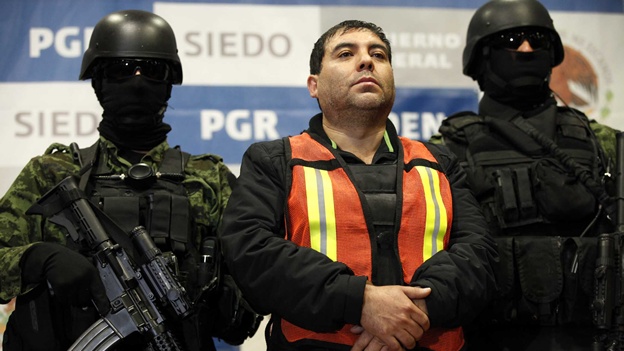 PRESENTAN A JEFE DE SEGURIDAD DE 'EL CHAPO' GUZM�N