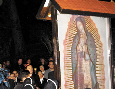 EL VATICANO CELEBRA MISA EN HONOR A LA VIRGEN DE GUADALUPE