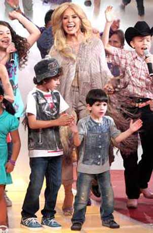 GLORIA TREVI QUEDA FUERA DE 'PEQUE�OS GIGANTES' POR MAL EJEMPLO