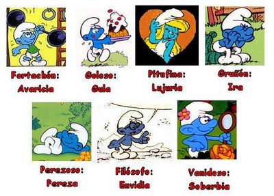 MENSAJES SUBLIMES DE 'LOS PITUFOS'
