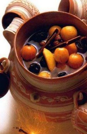 RECETA PONCHE DE FRUTAS PARA NAVIDAD