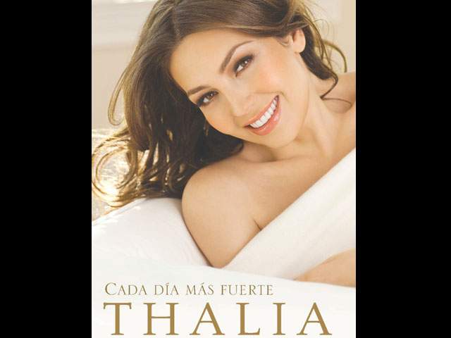 THAL�A PRESENTA LA PORTADA DE 'CADA D�A MAS FUERTE'
