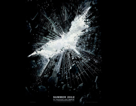 P�STER OFICIAL DE 'BATMAN THE DARK KNIGHT RISES'