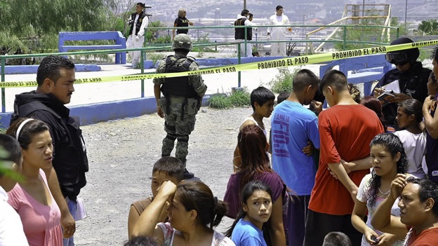 JORNADA ROJA EN NUEVO LE�N DEJA 19 MUERTOS