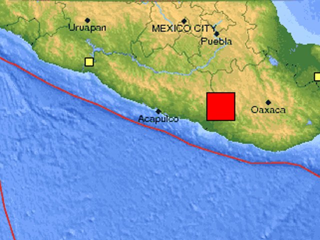SISMO DE 7.6 GRADOS SACUDE A CIUDAD DE M�XICO