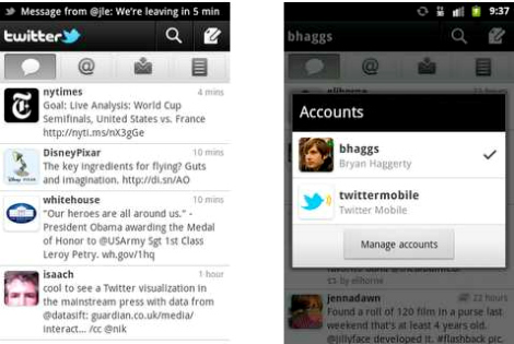 TWITTER LANZA NUEVA VERSIÓN PARA ANDROID