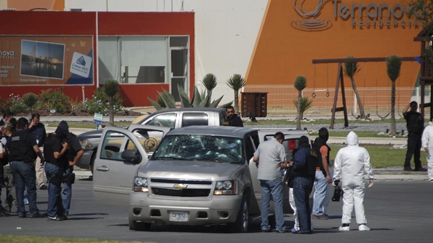 ENFRENTAMIENTO EN NUEVO LE�N DEJA CINCO MUERTOS Y UNA NI�A HERIDA