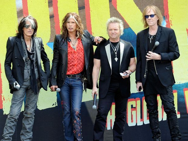 NUEVO DISCO DE AEROSMITH CON CANCIONES IN�DITAS