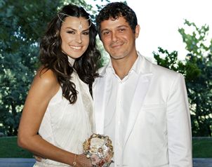FOTOS: LA BODA SECRETA DE ALEJANDRO SANZ Y SU NOVIA