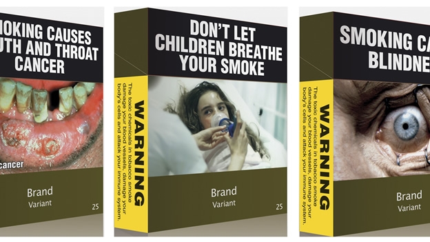 AUSTRALIA QUITA LAS MARCAS DE LOS PAQUETES DE CIGARRILLOS