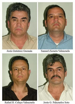 CAEN EN ESPA�A COLABORADORES DE 'EL CHAPO' ENTRE ELLOS UN FUNCIONARIO DEL PRI