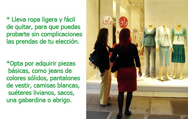 TIPS PARA HACER COMPRAS INTELIGENTES EN �POCA DE REBAJAS