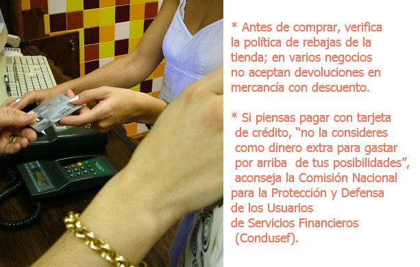 TIPS PARA HACER COMPRAS INTELIGENTES EN �POCA DE REBAJAS