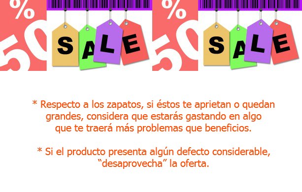 TIPS PARA HACER COMPRAS INTELIGENTES EN �POCA DE REBAJAS