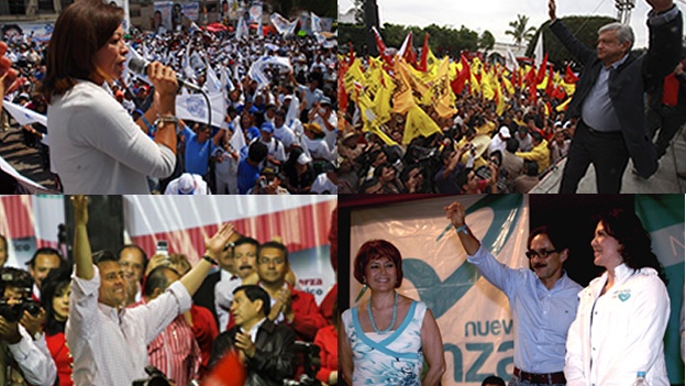 �C�MO ORGANIZAN LOS CANDIDATOS UNA CAMPA�A?