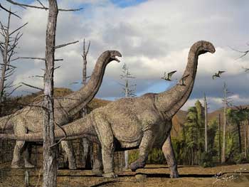 HABLAN CON DIOS A TRAV�S DE DINOSAURIOS