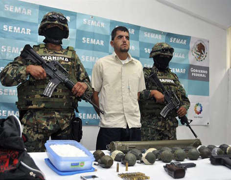 DETIENEN A 'EL AMARILLO' L�DER ZETA