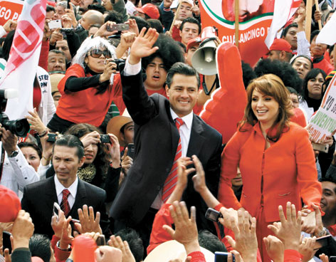 ENRIQUE PE�A NIETO QUER�A SER CURA