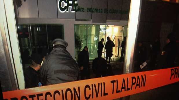 UN DETENIDO POR DOS EXPLOSIONES EN SUR DEL DF