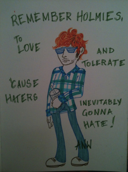 JAMES HOLMES TIENE CLUB DE FANS: 'HOLMIES'