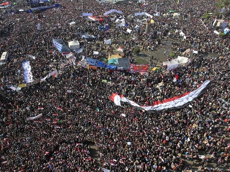 EGIPTO FESTEJA ANIVERSARIO DEL DERROCAMIENTO DE MUBARAK