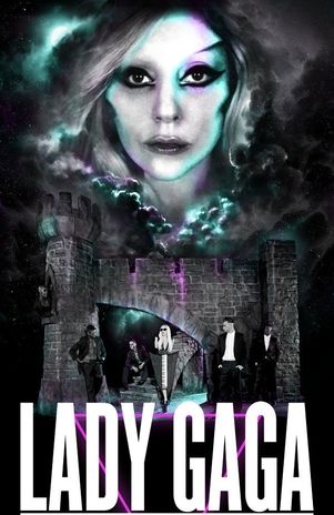 CARTEL DE LA GIRA 2012-2013 DE LADY GAGA