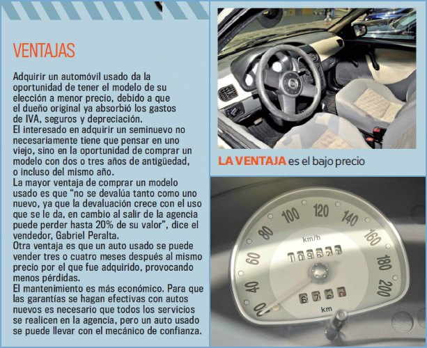 GU�A PARA COMPRAR EL MEJOR AUTO USADO