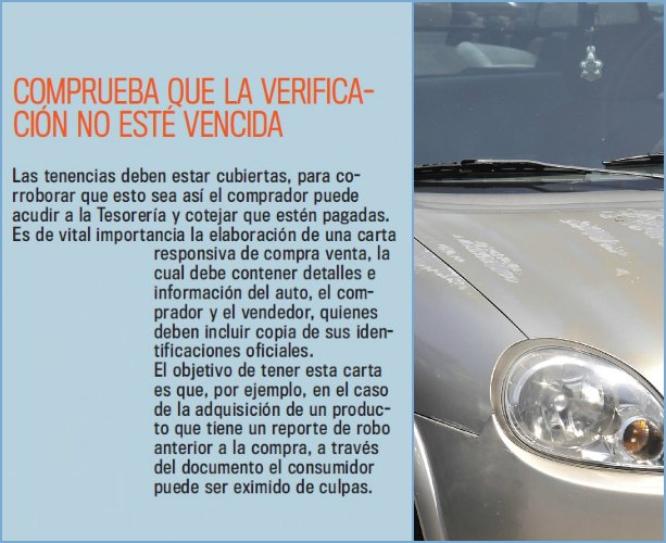GU�A PARA COMPRAR EL MEJOR AUTO USADO