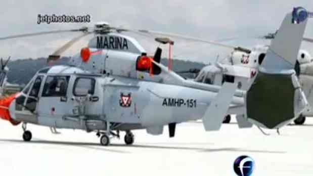 HALLAN HELIC�PTERO DE LA MARINA DESAPARECIDO