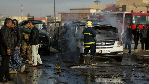 ATENTADOS EN IRAQ DEJA 38 MUERTOS Y M�S DE 130 HERIDOS