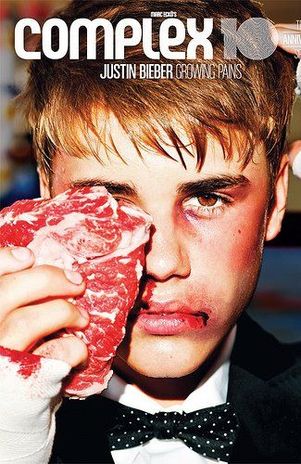 DAN FUERTE GOLPIZA A JUSTIN BIEBER - FOTOS
