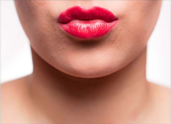 LA IMPRESI�N DE LOS LABIOS ES �NICA EN CADA PERSONA